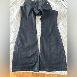 Banana republic high waisted flare boot cut curvy jeans